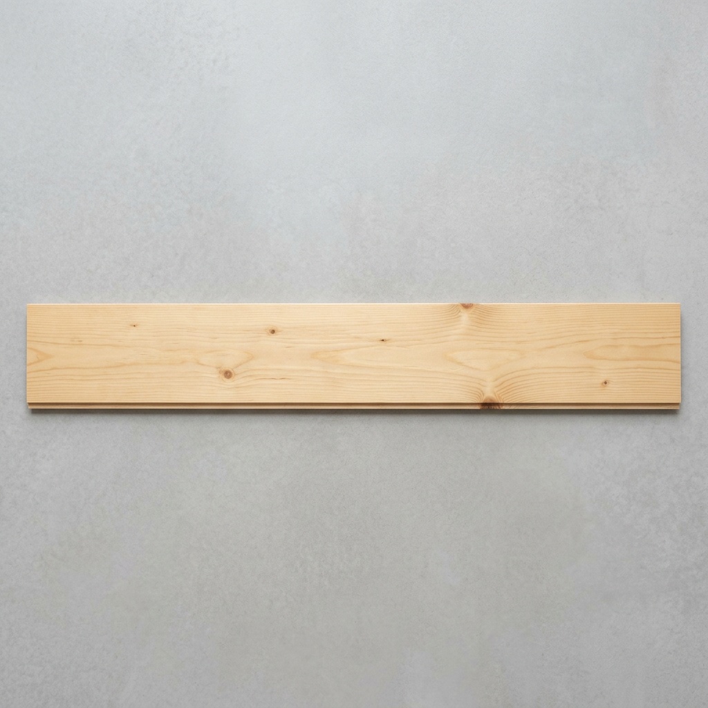 Parquet en pin clair à finition satinée